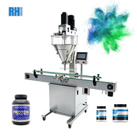 Machine de remplissage automatique de poudre 5g-1kg pour épices, poivre, masala, farine – Remplisseuse à vis sans fin en acier inoxydable – Usine d'emballage Chine