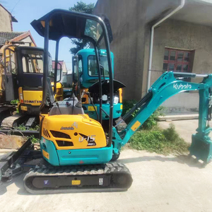 Mini-excavatrice d'occasion U15, 1 tonne, fabriquée au Japon, prix bas, importée, avec accessoire pince et accessoire tarière. - Product Image 5