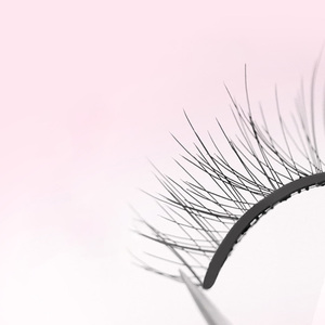 Cils magnétiques en gros avec clip intégré, design cœur, sans colle, réutilisables, semi-faits à la main, naturels, GZ RTS, commande mixte en vrac - Product Image 3