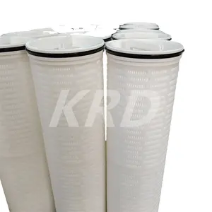 Krd Fabriek Leveren Hot Selling 20 Inch 4.5 Micron Grote Stroom Waterfilter Element Voor Afvalwater Hergebruik