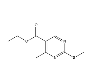 CAS 7234-25-5 Ethyl 4-Methyl-2-(methylthio)pyrimidine-5-carboxylate - Product Image 1