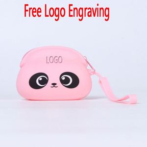 New Arrival in Stock Silicone Coin <b>Purse</b> Teddy Bear Pendant Couple Keychain Cartoon Animal Storage <b>Small</b> Wallet Wholesale - Product Image 3