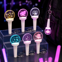 Llavero Luminoso RGB con Logotipo Personalizado, Color Personalizado, Anime, Juego, IP, Merchandising para Fans, Regalo Promocional para Eventos y Obsequios