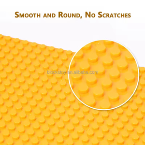 Nhỏ Hạt Lắp Ráp Nhựa Trẻ Em Xây Dựng Khối Thiết Lập Dot 16*32 Cm Baseplates VK Dot Baseplate Cho Xây Dựng Khối Đồ Chơi - Product Image 2