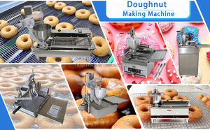 Máquina para Hacer Donas Automática <span class=keywords><strong>de</strong></span> Acero Inoxidable, Venta Directa <span class=keywords><strong>de</strong></span> Fábrica, Máquina para Hacer Pasteles y Donas - Product Image 6