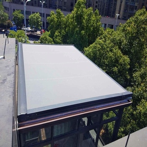 Ventanas de Techo Retráctiles de Aleación de Aluminio de Lujo, Personalizadas, con Rieles Deslizantes con Cremallera para Persianas y Cortinas Exteriores - Product Image 5