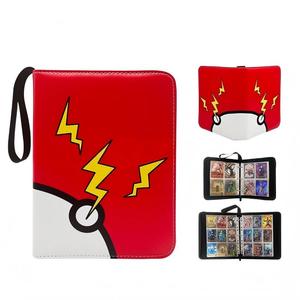 Album de rangement pour cartes à collectionner Pokémon, imperméable, avec fermeture éclair, 4 pochettes, 9 pochettes, capacité de 400 cartes - Product Image 2