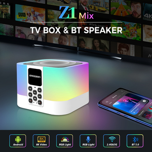 Boîtier TV 8K 4K <span class=keywords><strong>Allwinner</strong></span> <span class=keywords><strong>H313</strong></span> Smart BT 5.0 Plastique DC 4G 5G WiFi6 Télécommande vocale 8 Go 128 Go Android 15 IPTV - Product Image 3