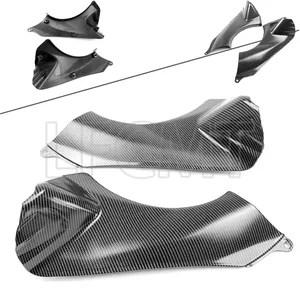 适用于川崎忍者ZX6R ZX-6R 2007-2008的摩托车空气前仪表板进气冲压空气罩整流罩