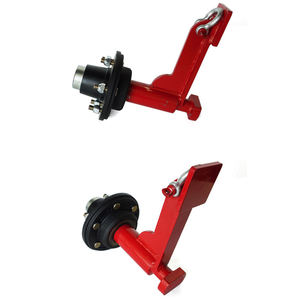 Kit de Ruedas y Ejes para Contenedores de Envío, 2 Unidades, Recién Mejorado, 6 Birlos, Kit de Ejes Atornillables para Transporte de Contenedores - Product Image 3