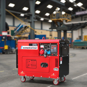 เครื่องกำเนิดไฟฟ้าดีเซล 5KVA 8KVA 10KVA 12KVA แบบเงียบพิเศษ 1/3 เฟส พกพาสะดวก ใช้ในบ้าน พร้อมระบบ ATS ไดนาโมทองแดง 100% ได้รับการรับรองมาตรฐาน CE ISO - Product Image 1