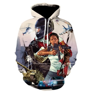 Sweat à capuche imprimé polaire pour hommes en polyester 3d sweat-shirt Xxxxl sweats à capuche pour hommes concevez votre propre pull à capuche - Product Image 4