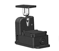 Dispositif de verrouillage de batterie pour trottinette électrique à mobilité partagée, alimenté par IoT, avec armoire de batterie interchangeable et verrou.