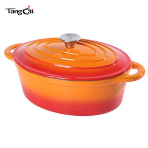 Marmites en fonte ovales grandes format pour la cuisson du pain au levain – Fournitures OEM tout-en-un - Product Image 5
