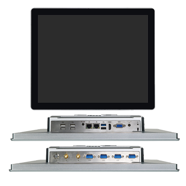 Zeroone IP65 Waterproof Fanless Industrial AIO PC 10.1" 12.1" 17" Touch Screen Panel Intel 6th-10th Gen 4/8/16GB SSD VGA/