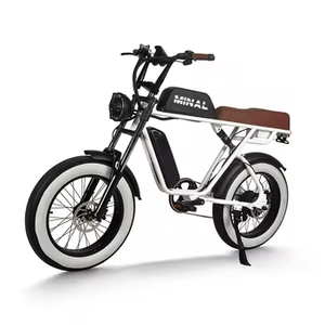 Bicicleta Eléctrica Zxc-275 con Motor Integrado, 750W, 48V, Cuadro de Aluminio, Motor en la Rueda Trasera, 7 Velocidades, Doble Freno de Disco, Estilo Vintage, para Desplazamientos Urbanos - Product Image 2