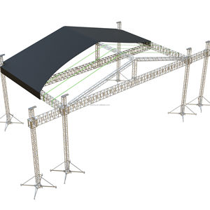 Estructura de Truss de Aluminio para Techo de Escenario, Truss de Aluminio para Piso, para Iluminación de Escenario con Truss de Aluminio - Product Image 1