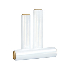 Moisture-Proof Cargo Packaging Stretch Film 300m <b>Plastic</b> LLDPE <b>Roll</b> Cast Pallet Wrapping and Color Packing <b>Roll</b> Film - Product Image 5