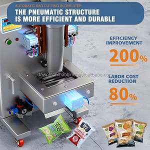 Máquina Envasadora de Gránulos Totalmente Automática, Neumática, para Arroz, Café, Granos, Té, Nueces, Azúcar, Sal, Dulces y Alimentos, con Función de Vacío - Product Image 5