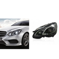 Faro Delantero LED Adaptativo para Automóvil con Volante a la Izquierda, OEM 2128202339 2128202439 para Mercedes-Benz Clase E W212 2014-2015, Conjunto de Luces Delanteras