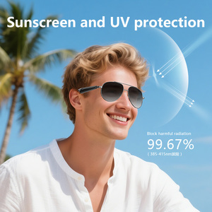 Gafas de Audio Inteligentes IG-06 con Marco Metálico, Control por Voz, Reproductor de Música, Lentes con Protección UV400, Certificación CE, ROHS y FC - Product Image 2