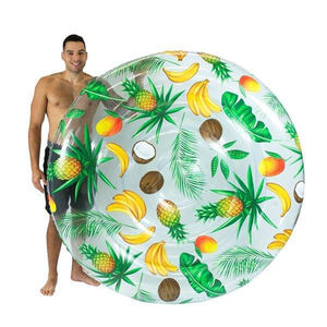 Flotteur <span class=keywords><strong>de</strong></span> piscine tropical en PVC épaissi, durable, rond, matelas pneumatique pour l'eau, radeau <span class=keywords><strong>de</strong></span> natation, transat pour enfants et adultes - Product Image 3