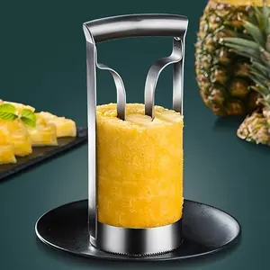Pelador de Piña de Acero Inoxidable, Herramienta para Cortar Piña, Utensilio de Cocina, 1 Pieza - Product Image 5