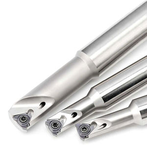 Herramienta de Fresado de Roscas IR/<span class=keywords><strong>ER</strong></span>, Herramienta de Fresado de Roscas Simples o Dobles, Herramienta de Fresado de Roscas con Refrigerante para Orificios Profundos SMT CNC - Product Image 2