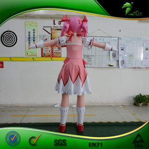 Figurine gonflable rose de dessin animé Hongyi Toy, modèle féminin en <span class=keywords><strong>ballon</strong></span> - Product Image 6