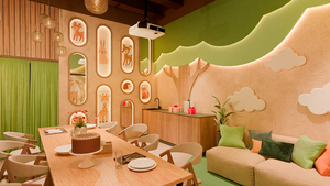 Durable Kids Restaurant Fixture Shop Interior Design Children Playground Fitting Shop Fitment Decoration Factory - Product Image 2