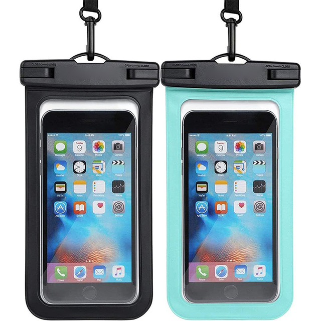 Universal Floating Clear PVC Water Resistant Waterproof Mobile Phone Bag Cell Phone Case Pouch for Mobile Phones