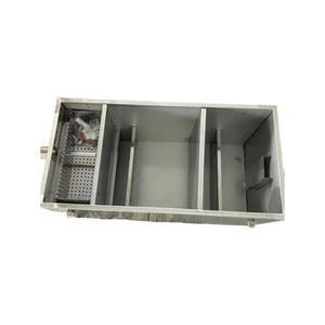 Fourniture d'usine VICTORY en gros Équipement de cuisine en acier inoxydable 304 S/S Séparateur huile-eau pour piège à graisse Inox pour restaurant - Product Image 5