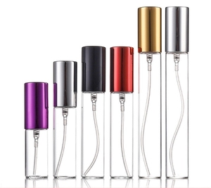 Venta al por Mayor de Botellas de Perfume de Bolsillo de Vidrio de 5ml y 10ml <span class=keywords><strong>con</strong></span> <span class=keywords><strong>Atomizador</strong></span> Recargable - Product Image 1