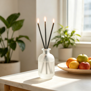 Vela de Aceite Decorativa de Diseño, para <span class=keywords><strong>Villa</strong></span> y Apartamento, Decoración Diaria, con Mecha de Vidrio Reutilizable, Decoración Interior - Product Image 3