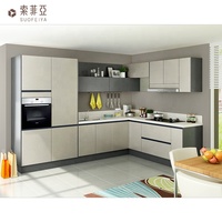 Sofeyia Fabricant – Armoire murale de cuisine moderne et minimaliste personnalisable avec évier, tiroir coulissant et charnière, à assembler soi-même, taille sur mesure