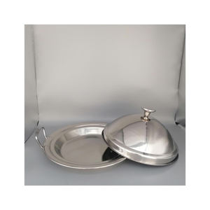 Tagine en acier inoxydable 34/38 cm, plat de service, compatible <span class=keywords><strong>induction</strong></span>, vaisselle royale - Product Image 1