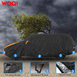 Funda para Auto Woqi, Impermeable, para Todo Clima, Protección Exterior Completa, Poliéster, Tallas S, M, L, XL - Product Image 5