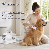 Kit de Toilettage pour Animaux 7-en-1 : Aspirateur, Tondeuse, Brosse et Épilateur pour Chien et Chat – Nettoyage des Poils – Vente en Gros