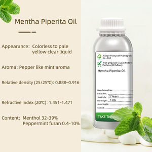 Aceite Esencial Aromático Natural de Mentha Piperita con Certificado Halal y Fábrica SC para Relajación y Uso Terapéutico - Product Image 4
