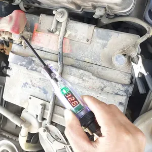 3V 6V 12V 24V 48V 90V Digitaler Kfz-Stromkreis Auto-Spannungsprüfer Stift Elektrischer Messstift Reparaturwerkzeuge - Product Image 4