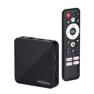 2025 superventas H96 Max <span class=keywords><strong>TV</strong></span> Box Quad Core Media Player Allwinner H313 4K UHD Dual WiFi <span class=keywords><strong>Android</strong></span> Set Top Box de fábrica - Product Image 1