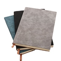 Carnet personnalisé en cuir PU gaufré avec logo, couverture rigide, options papier kraft et papier couché, vente en gros