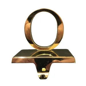Indoor & Outdoor Decor Latest Design Brass Shiny <b>Stocking</b> <b>Holder</b> Best Seller Quality Antique Gold Aluminium <b>Stocking</b> <b>Holder</b> - Product Image 1