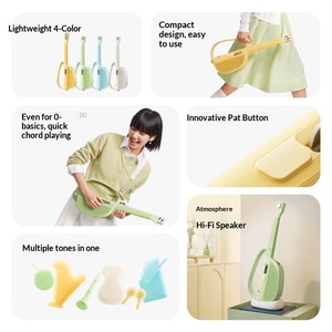 <span class=keywords><strong>Guitare</strong></span> <span class=keywords><strong>électrique</strong></span> intelligente automatique sans <span class=keywords><strong>cordes</strong></span> LiberLiveU1 pour débutants, pour chanter et jouer - Product Image 4