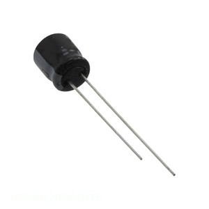Condensador Original de Orificio Pasante USR1H220MDD1TE 22 uF CAP ALUM 22UF 20% 50V RADIAL TH - Product Image 1