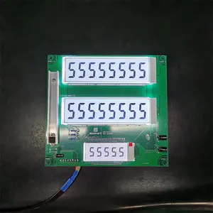 Tabellone LCD a tre spettacoli di alta qualità di marca Bernet per pompe altre attrezzature di servizio - Product Image 4