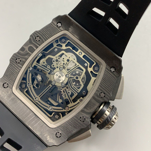 Top New Model 1103 Carbon Fiber Multifunction Chronograph Movement Digital <b>Calendar</b> Wheel Men's Daily Social Automatic Watch - Product Image 4