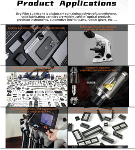 Lubrificante secco liquido Ptfe equivalente KantoKasei HANARL FL-778 per la lubrificazione e la riduzione del rumore delle parti scorrevoli - Product Image 4