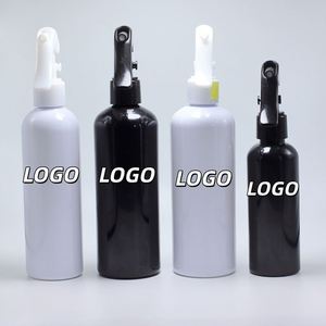 Botellas de Spray de Agua con Gatillo de Plástico Blanco y Negro, Pulverizadores de Niebla Fina de 6oz, 8oz y 16oz, Recargables, para Peluquería, Cabello, Hogar y Salón - Product Image 1