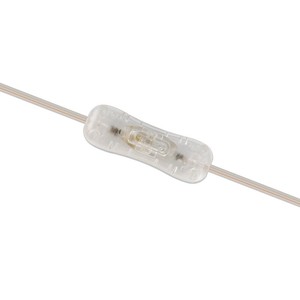 Câble d'extension d'alimentation personnalisé en néon avec interrupteur en cristal 304, conducteur en cuivre transparent, isolé en PVC, basse tension - Product Image 4